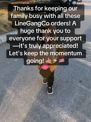 Thank y'all!!!LineGangCo#linegang #bluecollar #powerlines #journeyman #wire #voltage #linemen #amps #sparky #work #apprentice #electrician #electric #power #powerlineconstruction #journeymanlineman #SmallBusiness 