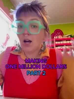 WE HIT A MILLY!! 💰🎉 Here’s part 2 of a four part series (all uploaded now) on a breakdown of those numbers, how we got here, what expenses and pain points look like, best sellers, etc!  Being transparent with y’all has always been important to me and is the key, I think, to helping other small businesses grow🔥 there is room for all of us! . . #SmallBusiness #shopsmall #queerowned #smallbiz #accessory #wrapped #smallbusinesscheck 