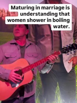 Marriage: a trial by fire #MarriageLife #ShowerWars #HotWaterHumor #RelationshipLaughs #MarriedAndBurned