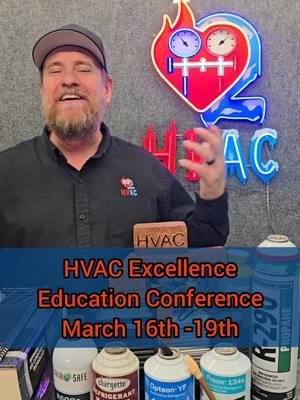 @HVAC Excellence conference in Las Vegas is a must attend especially if you're an instructor. not paid promotion for  HVAC Excellence Education Conference.  #hvaceducation  #love2hvac 