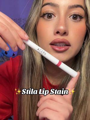 This might me my new fav stain I’m in love with it✨ #lipstain #stilla @Stila Cosmetics #stila #stilacosmetics #makeup #tts 