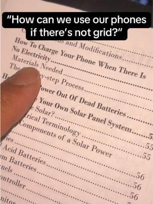 Yes you can use your phones too #nogridsurvivalprojects 