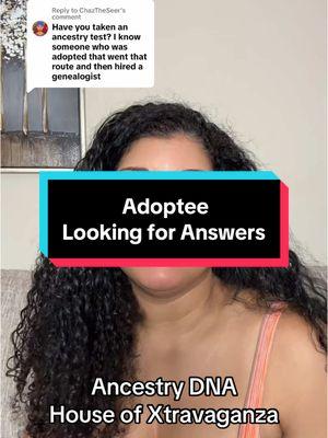 Replying to @ChazTheSeer I did #ancestrydna and all the other #dna testing sites. #adoptee #adopted #carmenxtravaganza #houseofxtravaganza #ballroomscene 