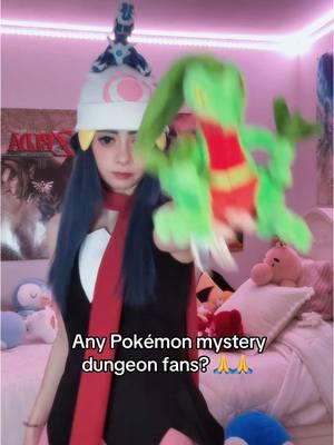 Ngl it altered my brain chemistry as a kid and it still does now. Dusknoir and Grovyle make me sob  #pokemon #pokemoncosplay #dawncosplay #dawnpokemon #sinnohregion #pokemonmysterydungeon #grovyle #pmd #pmdeos #explorersofsky 