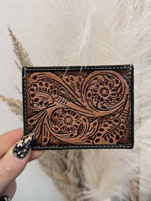 Lil Leather Card Holder #leather #card #wallet #westernwallet #westernstyle 