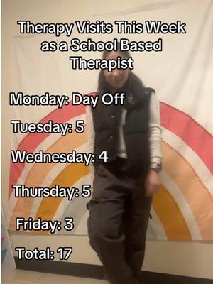 4 sick kiddos just today!! 🙁 #missgabby #therapistsontiktok #therapytok #therapysessions #therapyvisit #schoolbasedtherapist #elementaryschool 