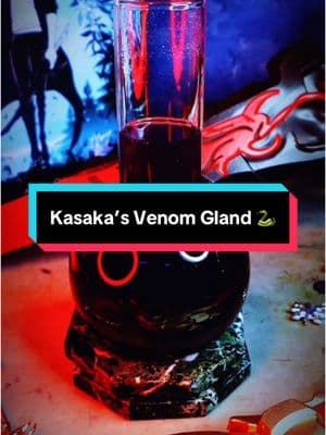 Kasaka’s Venom Gland from Solo Leveling 🐍 - - - - #nerdytavern #cocktails #mixology #bartender #sololeveling #sungjinwoo #erank #hunter #anime #crunchyroll #aleksle #arise #weakesthunter #shadowmonarch #snake #bluefangedkasaka #sololevelingseason2 #darkaria @Aleks Le @crunchyroll @Monster Energy @UME Plum Liqueur 