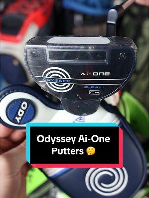 Are you a fan of Odyssey 2-Ball Putters? 🤔 The introduction to 2-Ball putters dates back to 2001... we just got our hands on the new Ai-One last week ⛳️ #golfclubs #callaway #odyssey #golftok #putter #golfclub 