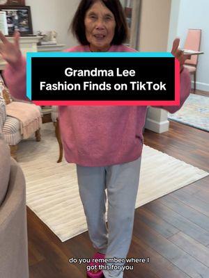 My 79-year old mom ditched the old person house dress and upgraded her wardrobe with TikTok finds 🔥✨#fashionglowup #grandmasoftiktok #tiktokmademebuyit #agelessstyle #fashionhacks #tiktokshopfinds #sweaterstyle #crocsgang #tracksuitset 