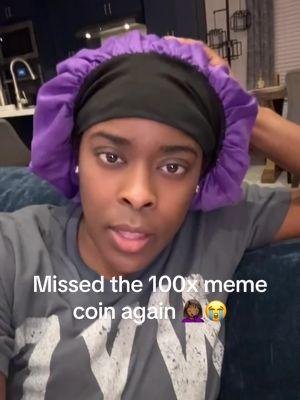 💎 Missed another 100x meme coin? Same 🤦🏾‍♀️😭. Now I’m looking for my tribe of crypto dreamers cuz this pain is to heavy to carry alone 🤣 to the 🌕 🚀  #crypto #cryptok #cryptocurrencynews #xrp #memecoin #moonshot #investing #trump #vine #100x #fypシ 