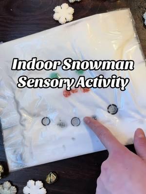 Shaving cream, a ziplock reinforced with tape, and the snowman’s face (rocks, sticks, buttons, craft foam, beans, pasta - anything goes!) #MinnesotaMom #MinnesotaMoms #sahmlife #sahmomlife #momhack #toddlersensoryplay #toddlersensory #diysensoryplay #toddlercraftideas #toddlercrafts #toddlersensoryplay #toddlersensory #diysensoryplay #toddlercraftideas #toddlercrafts #sensoryplaytime 