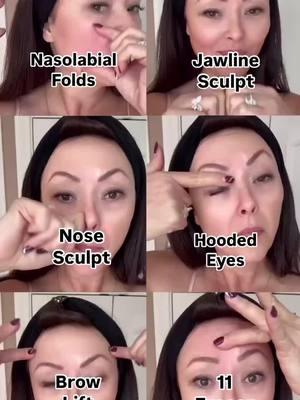 NO BOTOX FACE SCULPTING! You can find my recommended oils by going to my showcase on my profile! #menopause #menopauseeducator #castoroil #menopausesupport #antiaging #frankincense #over40skincare #castoroilbenefit #perimenopause #nobotox #botox #browlift #nasolabialfolds #hoodedeyes #darkcircles #eyebags #facesculpting