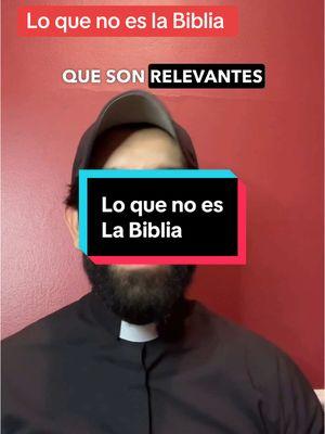 Lo que no es la Biblia #Biblia #LibroDeReglas #InterpretaciónBíblica #MensajeUnificado #VerdadesDivinas #TradiciónIglesia #MensajeDeAmor #FeSalvación#catholictiktok #fypシ #catolicos_por_amor #evangelio 