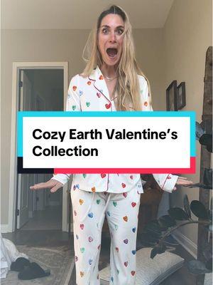 How cute!!!!! And festive! 💘💝 #cozyearth #cozyearthpartner #pajamas #wfhmom #morewithfittestcore #bamboo #bamboopajamas #ValentinesDay #valentines #valentinesdaygift @Cozy Earth 