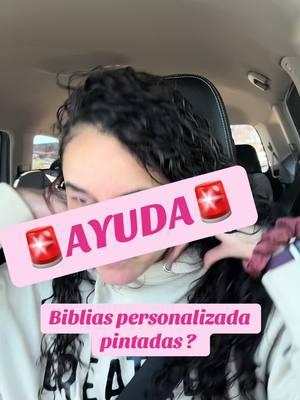 Ayudaaaaa!!! Quien haga biblias personalizada pintadas 👀🚨 #bibliapersonalizada #bibliacristiana #biblias #contenidosviraloficial #fyp #contenidocristiano #hagamosviralajesus #parati 