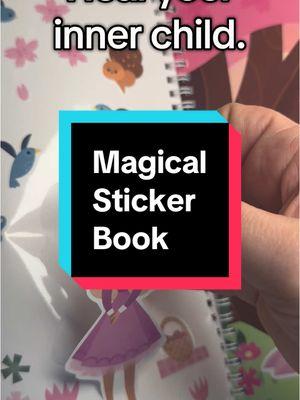 This absolutely adorable sticker book also includes coloring pages!   #cupkin #amagicalworld #stickerbook #stickers #healyourself #healyourinnerchild #cozy #creativespark #tiktokshopjumpstart #tiktokshopjumpstartsale #tiktokshoploveatfirstfind 