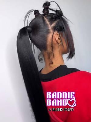 Sooo cutesy 😍😍😍Amazing work from stylist @_baddiebando #fyp #hairinspiration #hairtrends #hairtok #ponytail #ponytailweave #sleekponytail #extendedponytail#quickweave #leaveoutquickweave #highponytail #hairbundles #hairweave #straightbundles