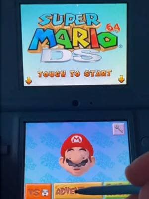 Super Mario 64 DS #nintendo #handheldgaming #retrogaming #nintendods #mario #supermario64 #nostalgic #90sbaby #90skids #2000skids #2000sbaby #80skid #80sbaby 