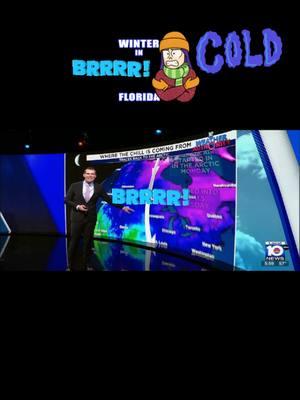 (#WPLG )-TV:#fyp Friday evening #January 24, 2025: #COLDEST #temperatures /#weather in #2 #YEARS surges into #SouthFlorida /#South #Florida /#FL (#FLwx )/#Miami /#mia /#MiamiFlorida area early Saturday morning (January 25) |#weatherTOK |