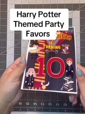 Harry Potter Themed Favors  🫶🏼 Edited and designed in @photoshop | Artwork created with #midjourney  🩵 Comment FAVORS for exclusive discount code and link to our Lifetime Access to our Tutorials and Party Favor Business Tools with over 250 downloads ready for use 🎉 Enter our world of Party Favors linked in our bio!  #fyp #partyfavors #party #thislittlelight #midjourney #photoshop #canva #graphicdesign