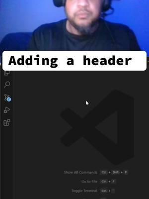 Fil sack Nextjs 15 project adding a header #nextjs #reactjsdeveloper #reactjsdeveloper #nextjs15 #nodejs #javascript #javascriptdeveloper #fullstackdevelopment 