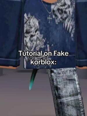 Fake Korblox tutorial!! Lemme know if you have any problems I didn’t make this. #fyp #viral #actuallyworks #xyzbca #roblox #robloxfyp #korblox #headless #robloxgames #robloxavatar #fakeheadless #fakekorblox #works #blowup #blowthisup #fypage #fypシ #fypシ゚viral #fyppppppppppppppppppppppp #fypdongggggggg 