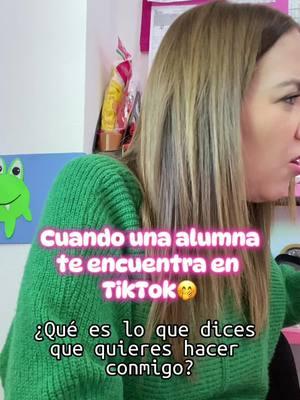 Que ella quiere ser famosa dice🤩 #lamissdany #diariodeunamaestra #teachertiktoker #teacheroftiktok #teacherlife #coolteacher #preschoolteacher #happykids #cosasdemaestros 