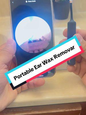 Portable Ear Wax Remover #earwax #earwaxremoval #oddlysatisfying #earscroop #TTSDelightNow #TikTokShop #tiktokshopjumpstartsale #tiktokshopjumpstart #earwaxremoval #earache #earcare 