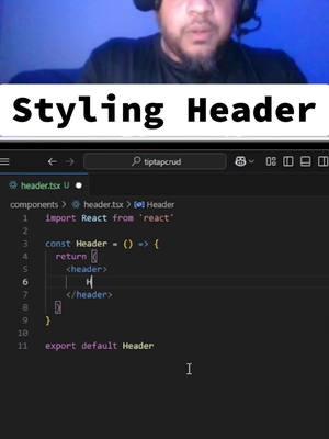 Nextjs15 Fullstack project styling the header #nextjs #fullstackdeveloper #reactjsdeveloper #fullstackdevelopment #javascriptdeveloper #frontenddeveloper #fullstackwebdeveloper #nodejs 