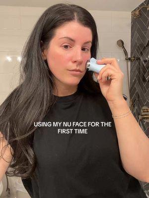 The fact that I can see a difference THE FIRST TIME! Actually shocked 😳 I put it in my Az St0reFr0nt for anyone interested! It’a like better than Botox  #nuface #millenialskincare 