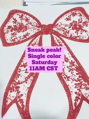 Single Color Saturday 11AM CST! #readytopresstransfers #screenprintvendor #cricuthacks #shirtmakers #shirtmaking #screenprinttransfers #transfersforshirts 