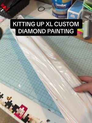 Crafting doesn’t have to be expensive!!!  Custom diamond painting kits are expensive enough the way it is, but to add the overwhelming feeling of all the supplies you “need.” Can make it feel sooooo out of reach.  Those fancy supplies are nice but not necessary!!!  @MyCraftJoy  #diamondpainting #diamondpaintingaddict #diamondpaintingtiktok #diamondpaintings #diamondpaintingkits #diamondpaintingclub #diamondpaintingaccessories 