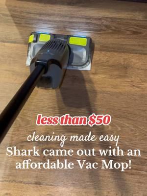 Finally an affordable vac mop by shark! The cleaning power of this gadget it amazing and right now this is less than $50 which is unheard of especially when you think of many than run over $500!  This is so lightweight and easy to use and makes cleaning so much easier and more fun! #vacmop #shark #clean #cleaning #CleanTok #TikTokShop #gift #giftideas #Home #ValentinesDay #birthday #christmas 