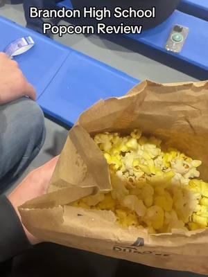 Brandon High School Popcorn Review #popcornreview #review #popcorn #highschool #michigan #basketball #varsity #momandson #mom #food #Foodie 