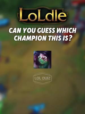 Part 329 #lol #loldle #quiz #leagueoflegends #foryou 