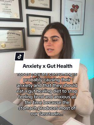 So what’s your excuse? 👀🫠 #anxiety #naturopathicmedicine #serotonin #guthealth #holisticdoctor #functionalmedicine #guthealthtips #anxietyawareness 