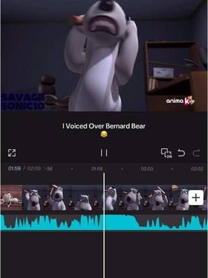 I had fun doing this lol #benardbear #polarbear #cartoon #fyp #funnyvoiceover #funnyvideos #forvou #randomthings #viral  #randomwords #funny 