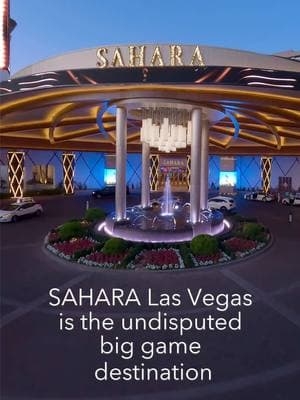 THE UNDISPUTED BIG GAME DESTINATION. ✨ Featuring special appearances and activations from Common Kings, Uncle Ed’s Vodka and Bo Jackson! #SAHARALasVegas #CommonKings #BoJackson #BigGame #football #watchparty #sportsbar #poolparty 