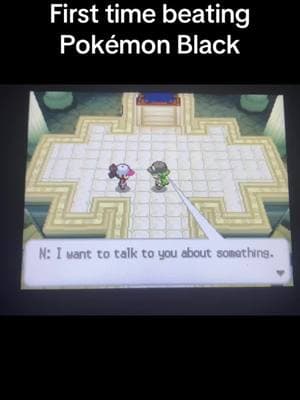 Why didn’t I grow up with this game #nintendo #pokemon #pokemonblack #nintendods #ds #gaming #n #fyp #foryou #gen5 