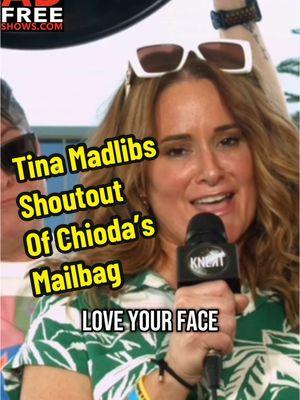 Couple months ago. I did tell #mikechioda I do love his face after I did ask him a questions of the mailbag. So @TinaMadlibs got a shoutout of the mailbag on @AdFreeShows.com . I hope I will see you in Vegas tina. #loveyourface . #adfreeshows @phd_2022 #WWE #aew #wweref #wwereferee #ref #referee #tinamadlibs #mattblackstock 