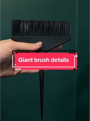 comically large brush reveal 🤣 a lot of yall asked about it on my green color application video so here’s all the details! Not sponsored but if #saloncare and @Sally Beauty want to hit my line 📞👀 🤭  . Overall I love my xxl tint brush it’s perfect for root touch ups, applying color to roots etc. the only con is it isn’t good with bleach applications because of the size it’s hard to get a very precise application like what’s needed for bleaching .  #kaylahardcorehair #hairstylistlife #hairstylisttips #hairbrush #colorbrush #sallybeauty #saloncare #althairstylist #sanjosehairstylist #tipsandtricks