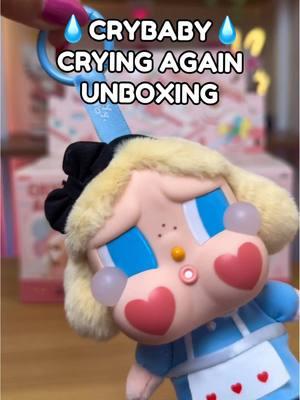 Replying to @ritaperez9  Time to Cry! 🥹 Opening up the rest of the Cry Babies! 😍🥰 Let’s see which cuties we get! 🎀✨ #popmart #crybaby #crybabycryingagain #vinylplush #Labubu #blindbox #mysterybox #secrets #unboxingvideo #unboxingasmr #unboxingblindbox #crybabyplush #plushcollection #trinket #trinketlover #obessiontrinket