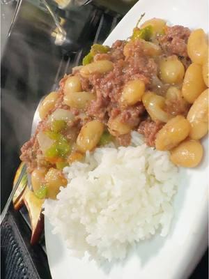 Baddest Combo Corned Beef & Butter Beans🇯🇲#🔥🔥🔥🔥🔥🔥🔥🔥🔥🔥 #fypシ #fypシ゚viral #jamaicantiktok🇯🇲viral #cooking #bullybeefandrice #cornedbeef #DinnerIdeas #jamaicanfood #rosalee #foodtiktok 