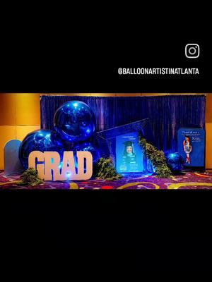 It's that time of the year!!! PROM season. Wrre looking forward to helping all of you make your graduation  Receptions unforgettable  with memorable jaw dropping photo ops!!! Contact us today #Congratulations #EventDecor #atl  #AtlantaParty #atlantaballoondesigner #prom2025 