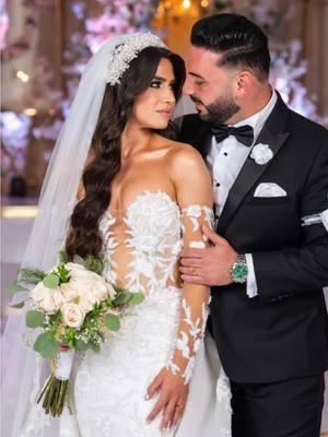 Obsessed over how stunning does our gorgeous #bride Noor looked in her flawless #custommade #weddinggown by Ashley Fashion #custommadedress #bridalparty #فساتين_سهره #تفصيل_حسب_الطلب #hautecouturedress #bridesmaiddresses #bridetobe #foryoupage #viralvideo #tiktoklongs #chaldean #party #fypシ #foryour #anaheim #losangeles #florida #michigan #ترند_تيك_توك #motherofthebride #sandiego 