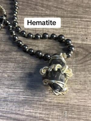 Hematite is a grounding and protective stone associated with the root chakra. It helps balance energy, deflects negativity, and enhances focus and clarity. Known for promoting emotional stability and self-confidence, it supports resilience and logical thinking. Hematite is ideal for staying centered, reducing stress, and fostering a strong connection to the Earth. #creatorsearchinsights #hematite #TikTokShop #jewelryset #spititualtiktok #rootchakrahealing #spiritualjewelry 