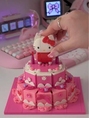 Replying to @🎀✨️{VANE}🎀✨️ the asmr of this set🎂#hellokittycake#hellokittylego#hellokittyatfivebelow#fivebelow#hellokittylover#lego#asmr#unboxing#pink#cute#kawaii#coquette#girly#ValentinesDay#giftideas#coquetteaesthetic#satisfying#fyp#fypシ 