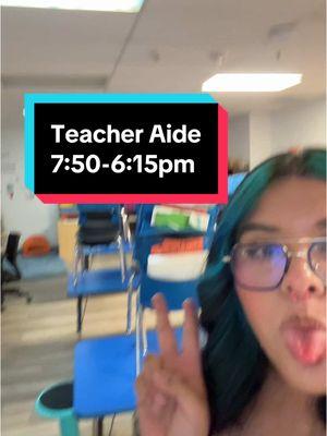 i also work in after school (: but happy fri-yay ! 🩵🙏🏻 #work#teachersoftiktok#teacheraide#education#elementaryschool#afterschool#collegestudent#fyp