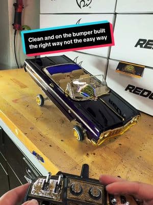 Kustom built rc sixty four Candy painted Show Hopper with the full interior on the bumper two piece and a biscuit ##redcatsixtyfour##lowrider##rclowrider##hopper##losangeles##sixtyfour##lowriders##lowriderculture