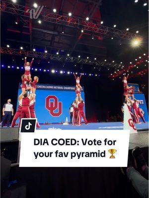 Did you know that the Top 5 teams all hit zero? 🏆 #UCAnationals #CollegeNationals #Cheer #Pyramids #HitZero 